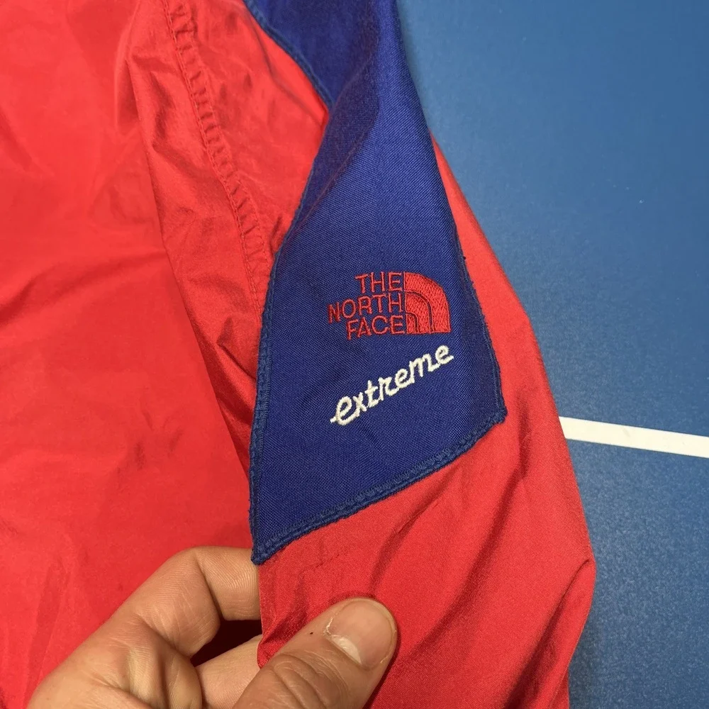 VINTAGE THE NORTH FACE EXTREME MENS JACKET LARGE RED FULL ZIP 80s‎ USA